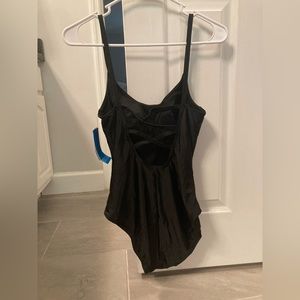 Sessa NWT black one piece swim suit size 10